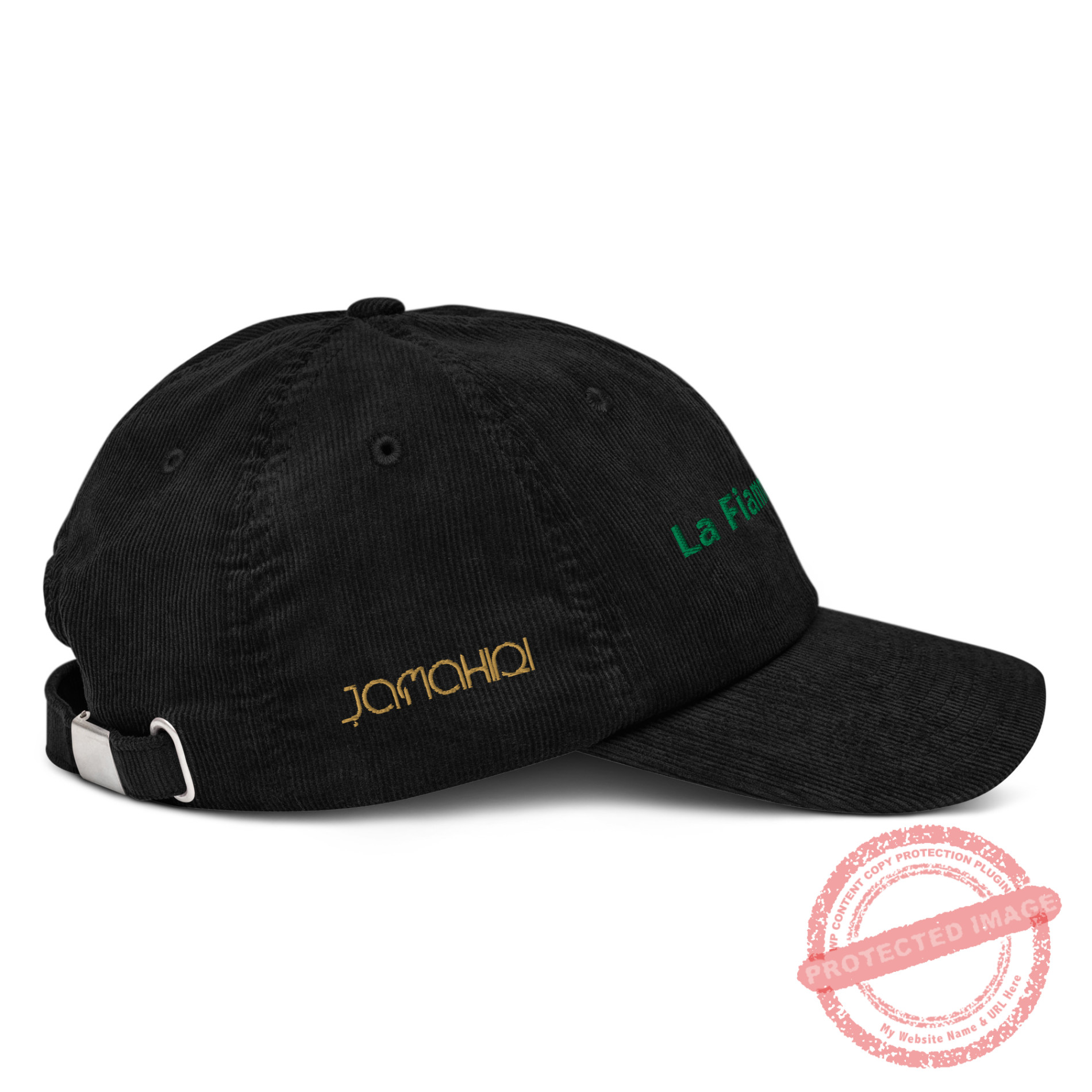 La Fiamma Verde Corduroy Hat - Image 6
